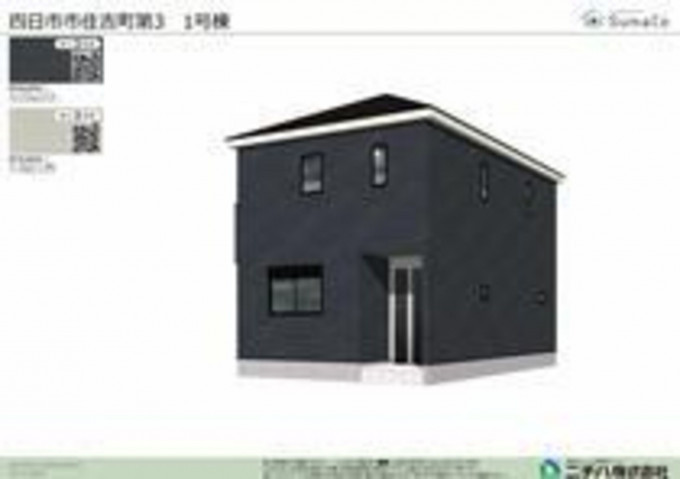 四日市市住吉町、新築一戸建ての画像です
