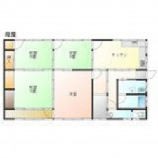 四日市市山田町、中古一戸建ての間取り画像です