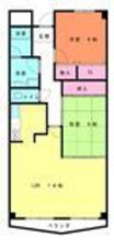 四日市市西松本町、中古マンションの間取り画像です