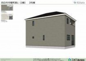 四日市市曙町、新築一戸建ての画像です
