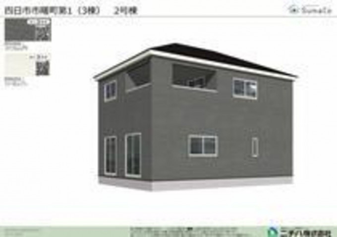 四日市市曙町、新築一戸建ての画像です