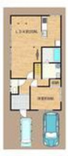 四日市市茂福町、中古一戸建ての間取り画像です