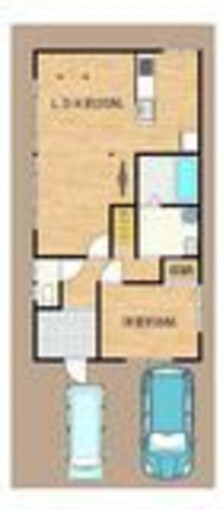 四日市市茂福町、中古一戸建ての間取り画像です