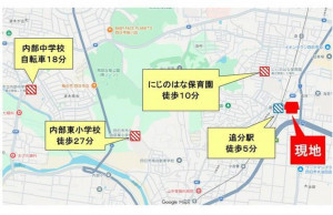 四日市市小古曽、土地の画像です