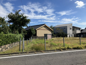 四日市市智積町、土地の画像です