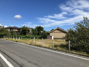四日市市智積町、土地の画像です