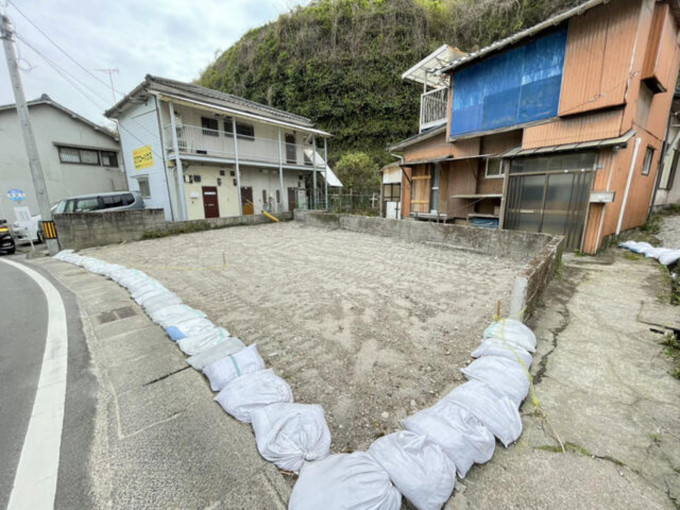 鹿児島市上竜尾町、土地の画像です