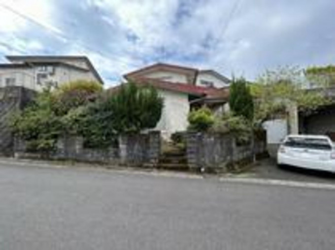鹿児島市田上台、土地の画像です