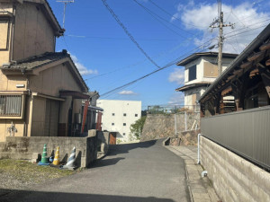 鹿児島市田上台、土地の画像です