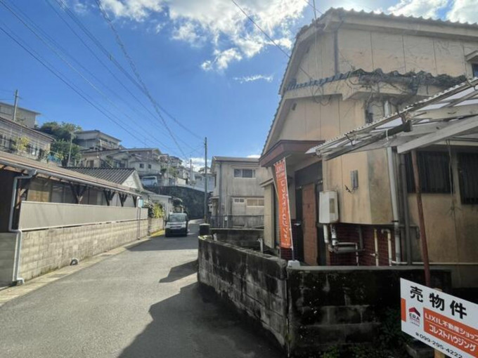鹿児島市田上台、土地の画像です