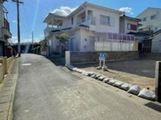 鹿児島市田上、土地の画像です