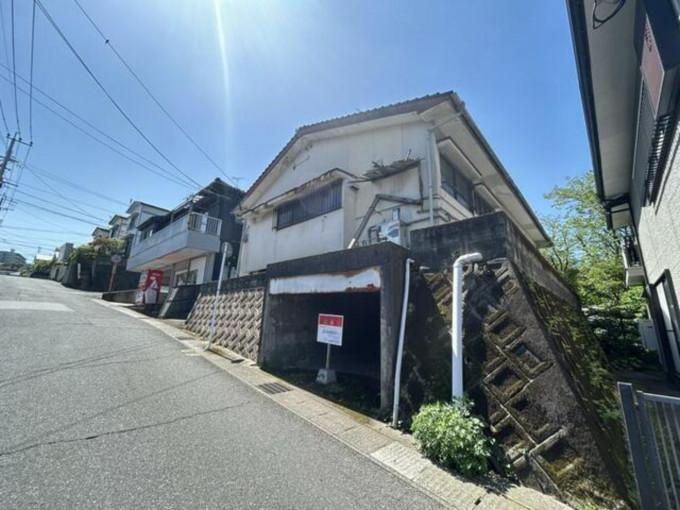 鹿児島市田上台、土地の画像です