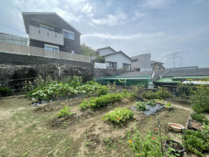 鹿児島市田上台、土地の画像です