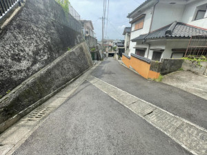 鹿児島市田上台、土地の画像です