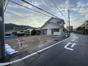 鹿児島市田上、土地の画像です