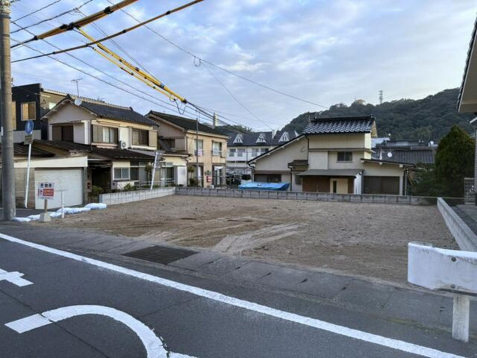 鹿児島市田上、土地の画像です