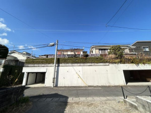 鹿児島市田上台、土地の画像です
