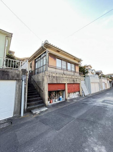 鹿児島市田上台、土地の画像です