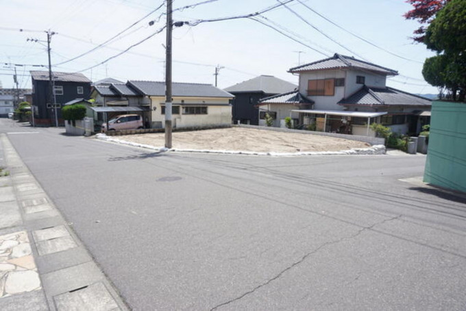 鹿児島市武岡、土地の画像です