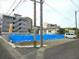 鹿児島市紫原、土地の画像です