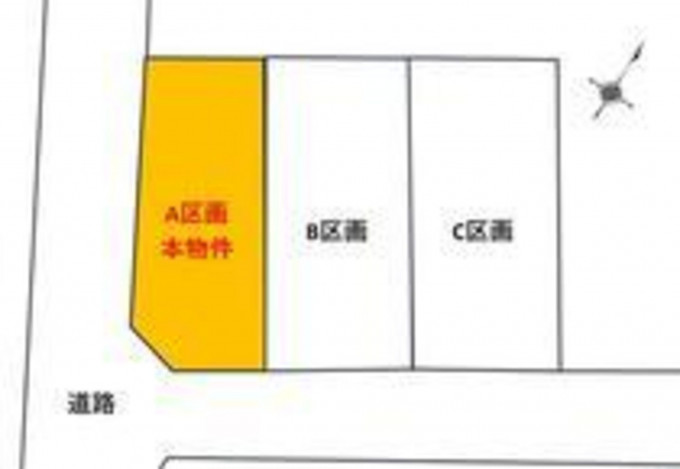 鹿児島市紫原、土地の画像です