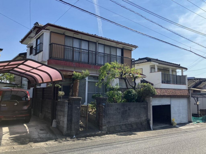 鹿児島市魚見町、土地の画像です