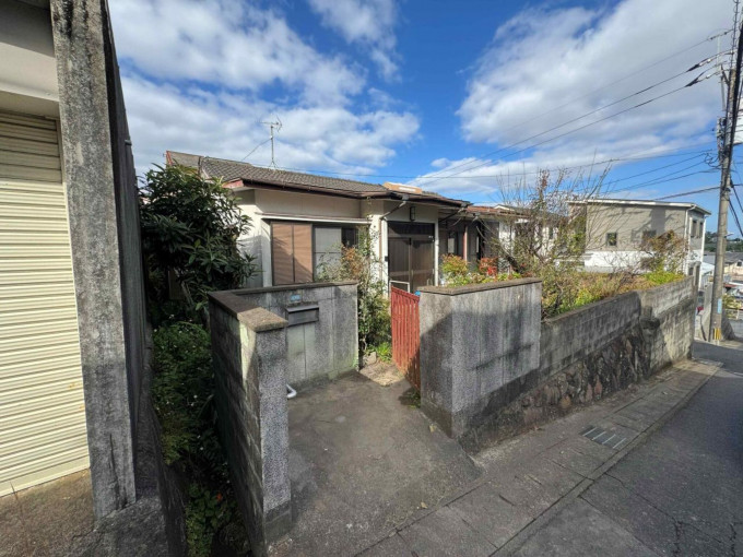 鹿児島市田上台、土地の画像です