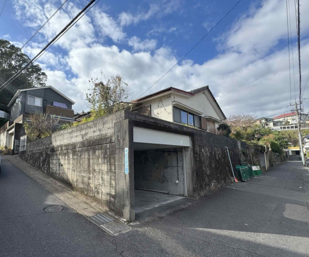 鹿児島市田上台、土地の画像です