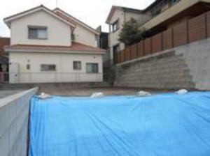 鹿児島市紫原、土地の画像です
