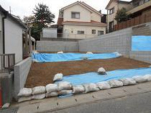 鹿児島市紫原、土地の画像です