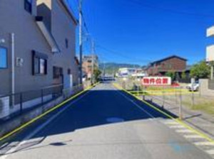 鹿児島市谷山中央、土地の画像です