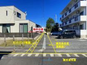 鹿児島市谷山中央、土地の画像です