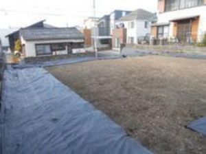 鹿児島市紫原、土地の画像です