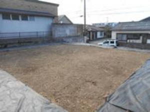 鹿児島市紫原、土地の画像です