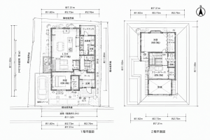 鹿児島市希望ヶ丘町、中古一戸建ての間取り画像です