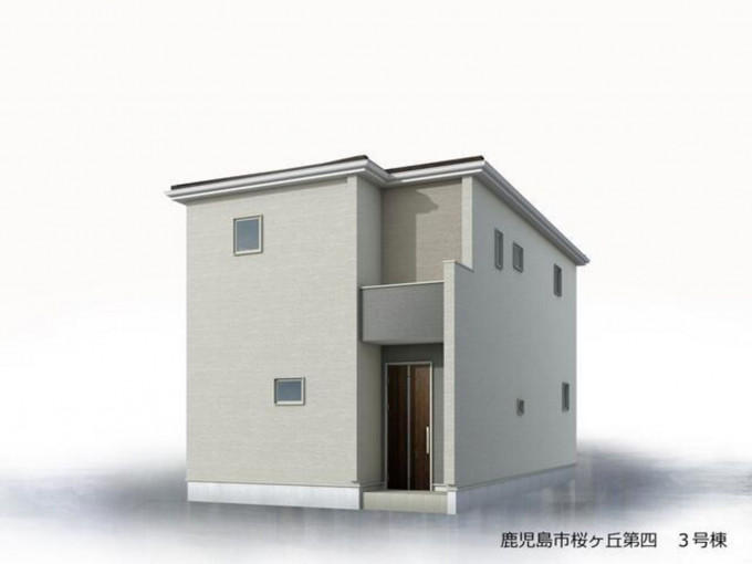鹿児島市桜ヶ丘、新築一戸建ての画像です