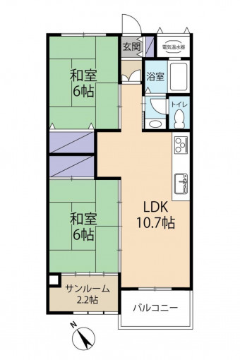 鹿児島市新屋敷町、中古マンションの画像です