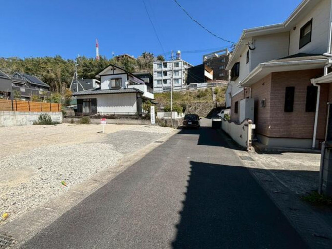 鹿児島市紫原、土地の画像です