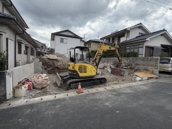鹿児島市桜ヶ丘、土地の画像です