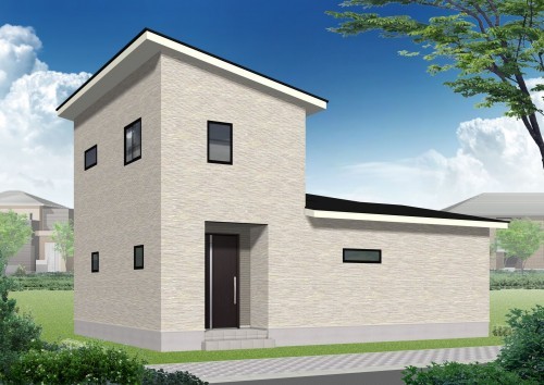 完成予想図（外観）