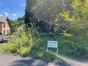 高山市清見町巣野俣、土地の画像です