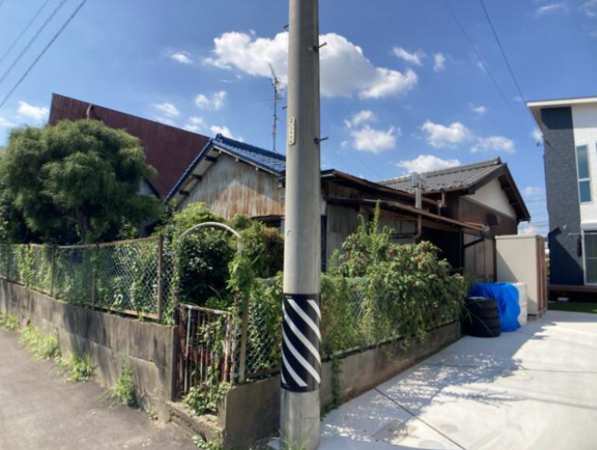 岐阜市蔵前、土地の画像です