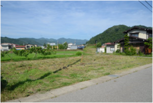 高山市国府町広瀬町、土地の画像です