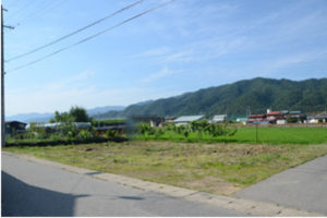 高山市国府町広瀬町、土地の画像です