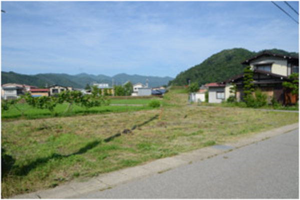 高山市国府町広瀬町、土地の画像です