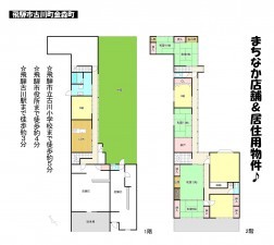 飛騨市古川町金森町、中古一戸建ての間取り画像です