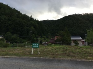 飛騨市神岡町山田、土地の画像です