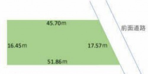 物件画像 土地八千代市上高野間取り