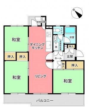 物件画像 マンション習志野市秋津間取り