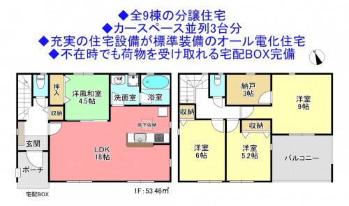 物件画像 一戸建て四街道市大日間取り